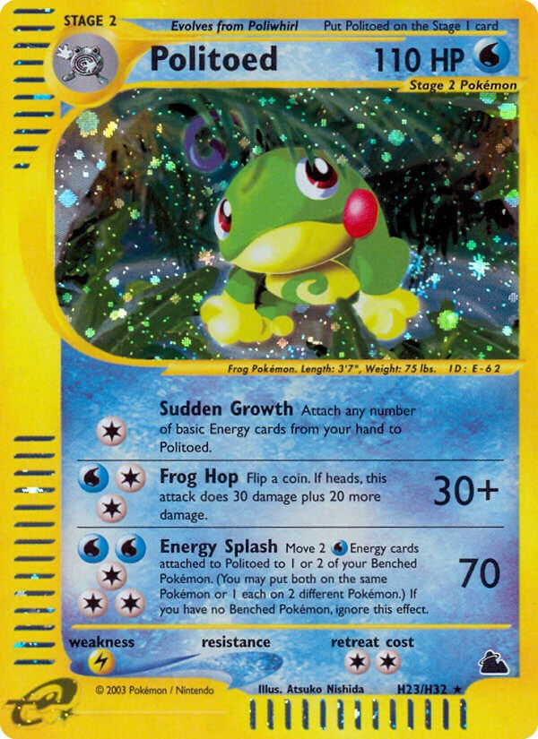 2003 Pokémon Skyridge 2003 Pokémon Skyridge #H23 trading card