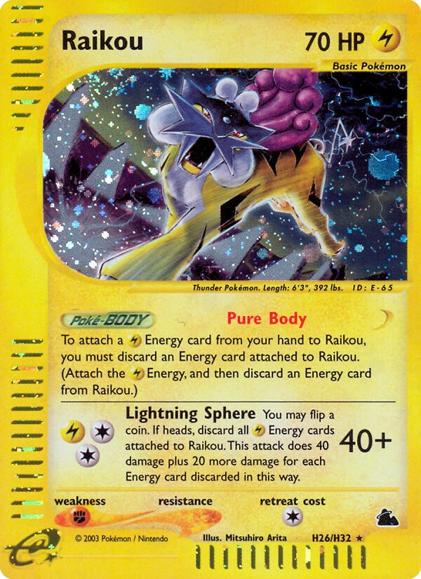2003 Pokémon Skyridge 2003 Pokémon Skyridge #H26 trading card