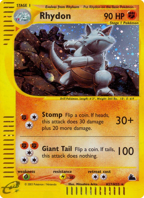 2003 Pokémon Skyridge 2003 Pokémon Skyridge #H27 trading card