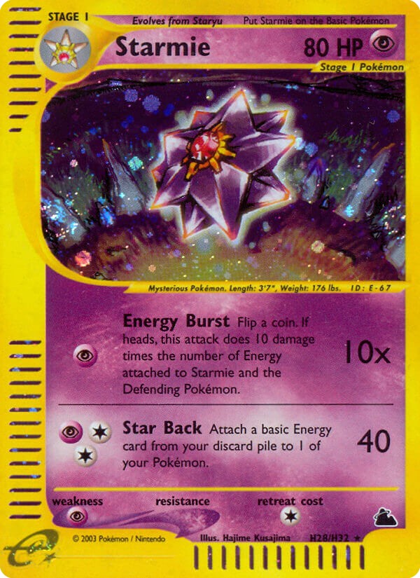 2003 Pokémon Skyridge 2003 Pokémon Skyridge #H28 trading card