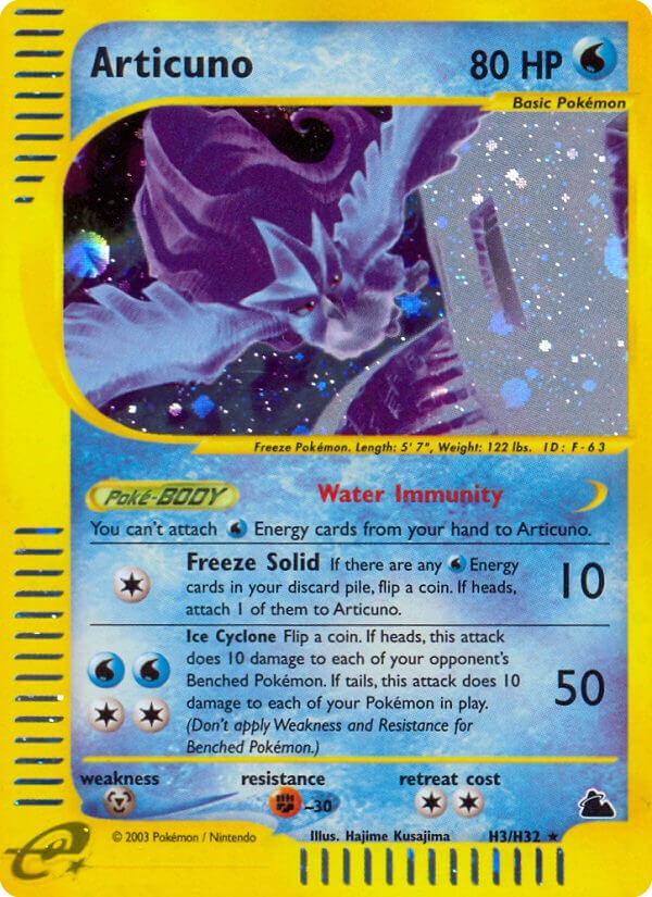 2003 Pokémon Skyridge 2003 Pokémon Skyridge #H3 trading card