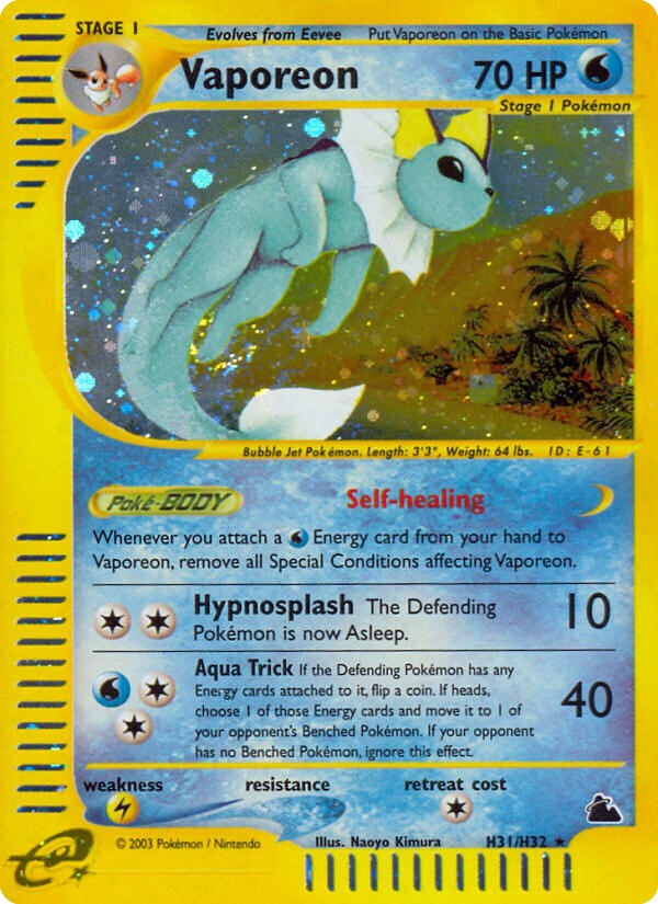 2003 Pokémon Skyridge 2003 Pokémon Skyridge #H31 trading card