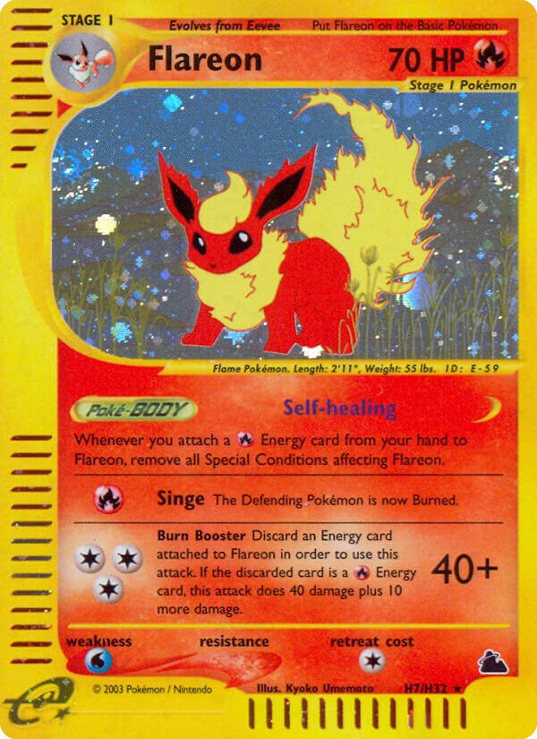 2003 Pokémon Skyridge 2003 Pokémon Skyridge #H7 trading card