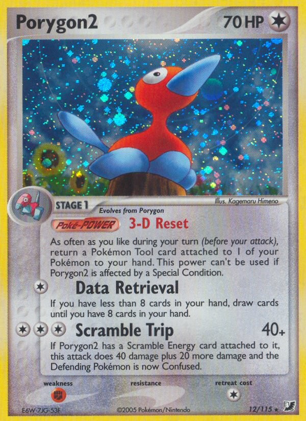 2005 Pokémon Unseen Forces 2005 Pokémon Unseen Forces #12 trading card
