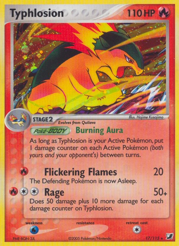 2005 Pokémon Unseen Forces 2005 Pokémon Unseen Forces #17 trading card