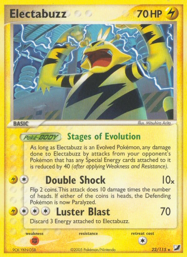 2005 Pokémon Unseen Forces 2005 Pokémon Unseen Forces #22 trading card