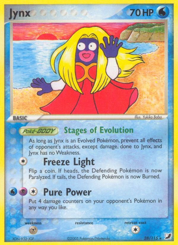 2005 Pokémon Unseen Forces 2005 Pokémon Unseen Forces #28 trading card
