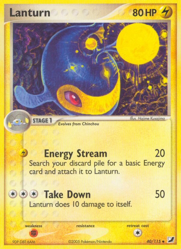 2005 Pokémon Unseen Forces 2005 Pokémon Unseen Forces #40 trading card