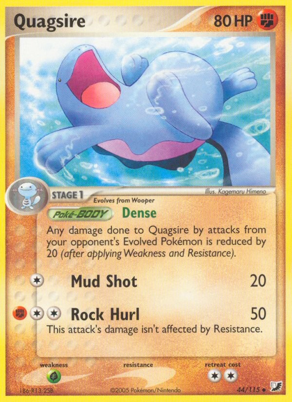2005 Pokémon Unseen Forces 2005 Pokémon Unseen Forces #44 trading card