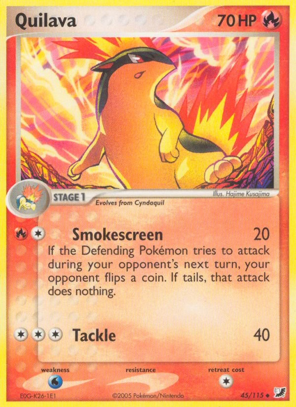 2005 Pokémon Unseen Forces 2005 Pokémon Unseen Forces #45 trading card