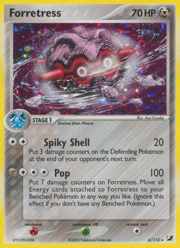2005 Pokémon Unseen Forces 2005 Pokémon Unseen Forces #6 trading card