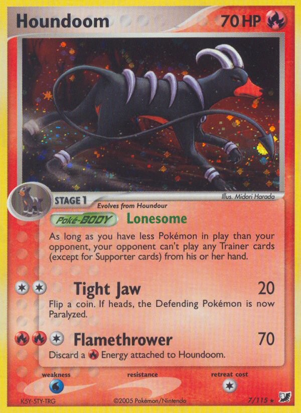2005 Pokémon Unseen Forces 2005 Pokémon Unseen Forces #7 trading card