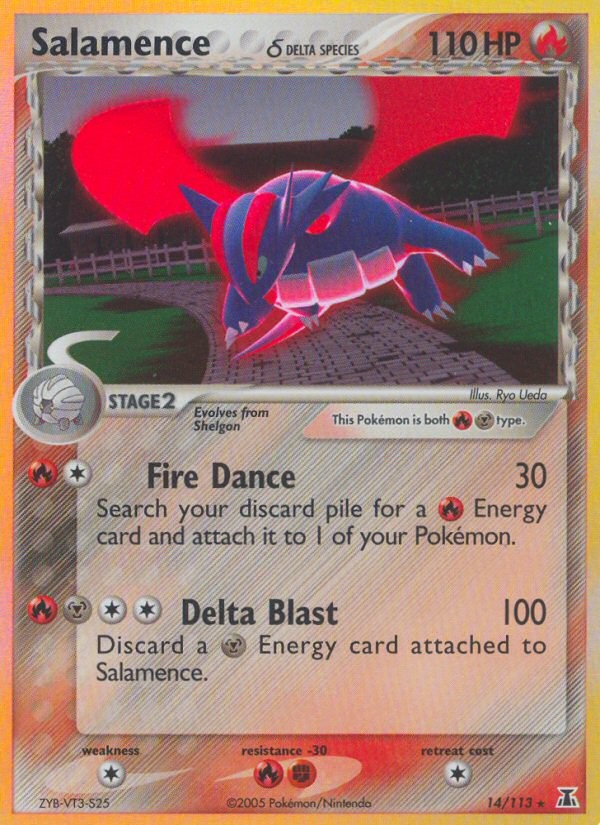 2005 Pokémon Delta Species 2005 Pokémon Delta Species #14 trading card