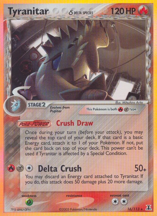 2005 Pokémon Delta Species 2005 Pokémon Delta Species #16 trading card