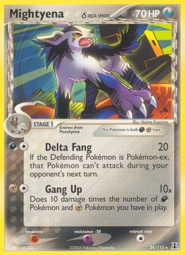 2005 Pokémon Delta Species 2005 Pokémon Delta Species #24 trading card