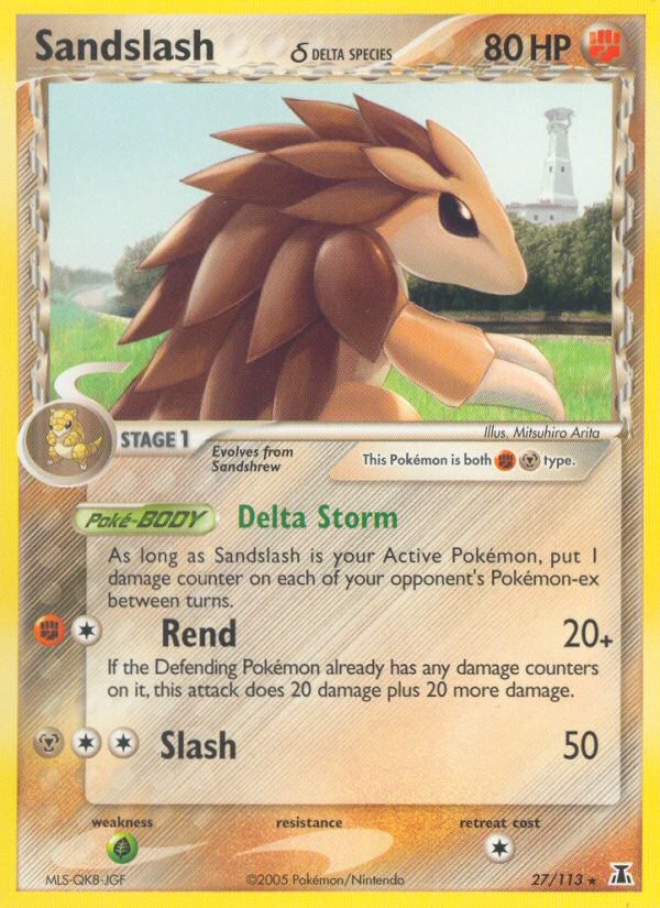 2005 Pokémon Delta Species 2005 Pokémon Delta Species #27 trading card