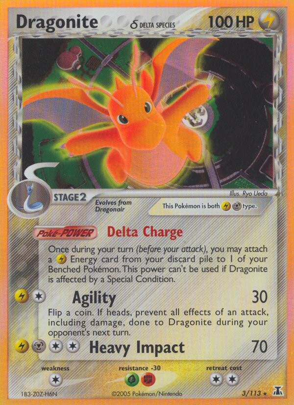 2005 Pokémon Delta Species 2005 Pokémon Delta Species #3 trading card