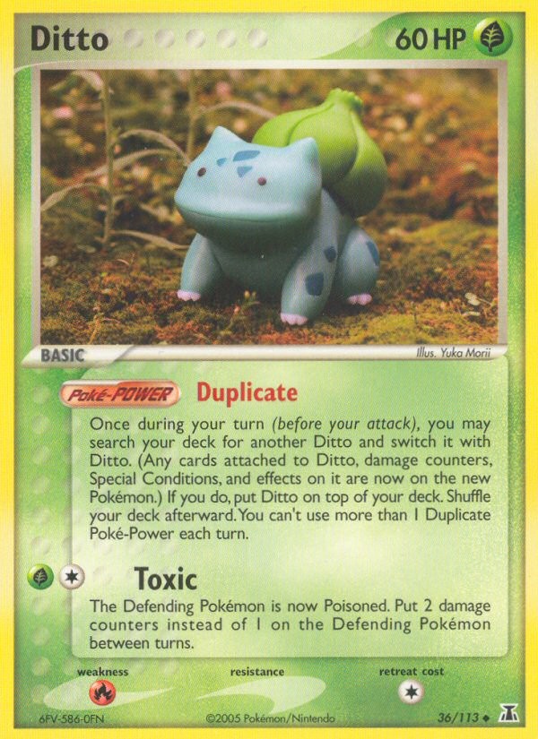 2005 Pokémon Delta Species 2005 Pokémon Delta Species #36 trading card