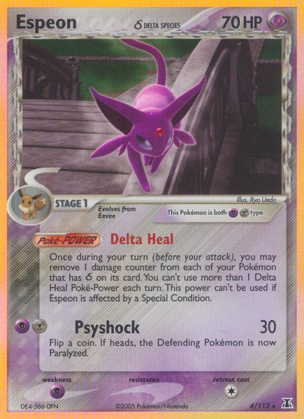 2005 Pokémon Delta Species 2005 Pokémon Delta Species #4 trading card