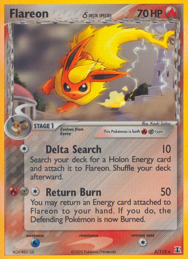 2005 Pokémon Delta Species 2005 Pokémon Delta Species #5 trading card