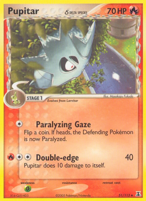 2005 Pokémon Delta Species 2005 Pokémon Delta Species #51 trading card