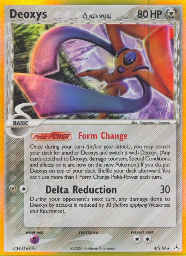 2006 Pokémon Holon Phantoms 2006 Pokémon Holon Phantoms #4 trading card