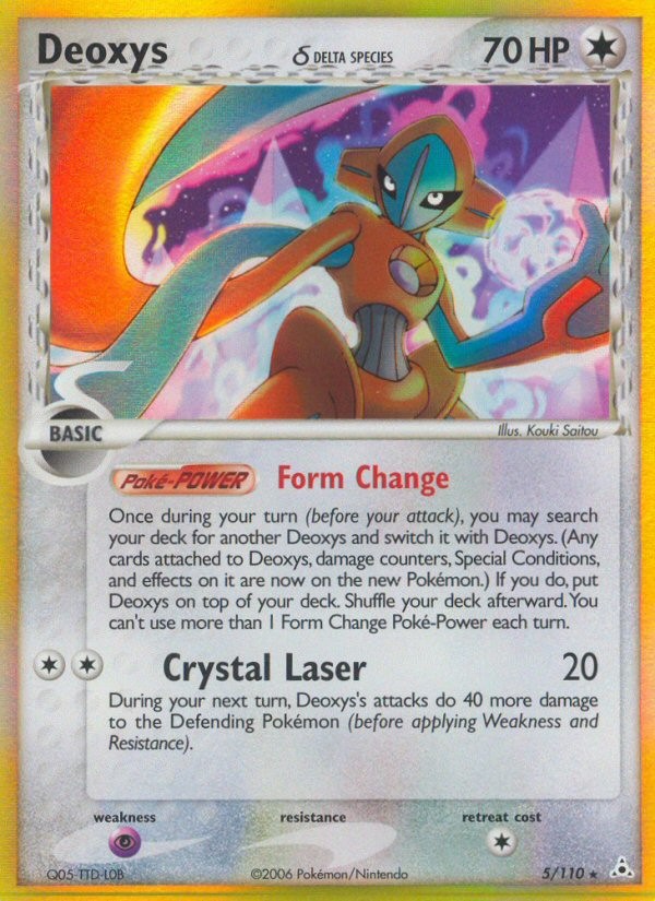 2006 Pokémon Holon Phantoms 2006 Pokémon Holon Phantoms #5 trading card