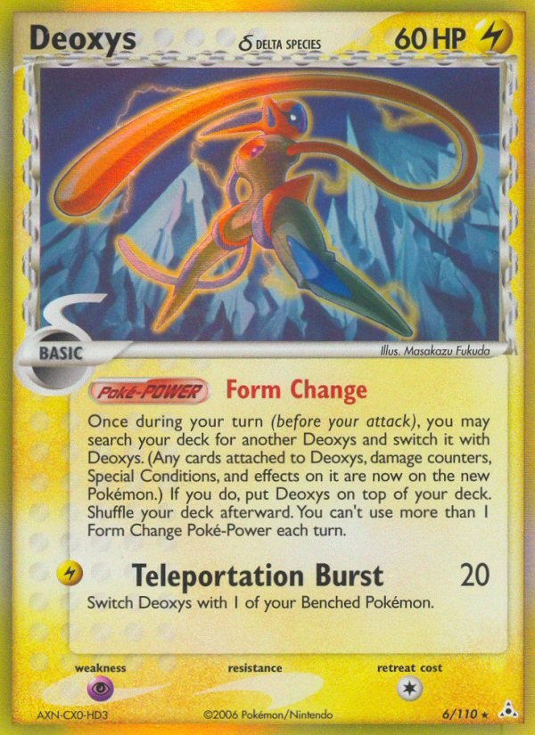2006 Pokémon Holon Phantoms 2006 Pokémon Holon Phantoms #6 trading card
