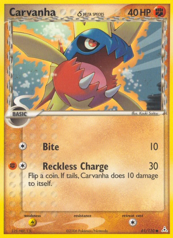 2006 Pokémon Holon Phantoms 2006 Pokémon Holon Phantoms #61 trading card