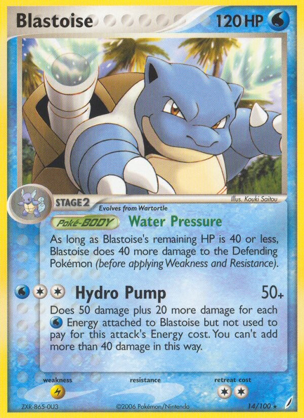 2006 Pokémon Crystal Guardians 2006 Pokémon Crystal Guardians #14 trading card