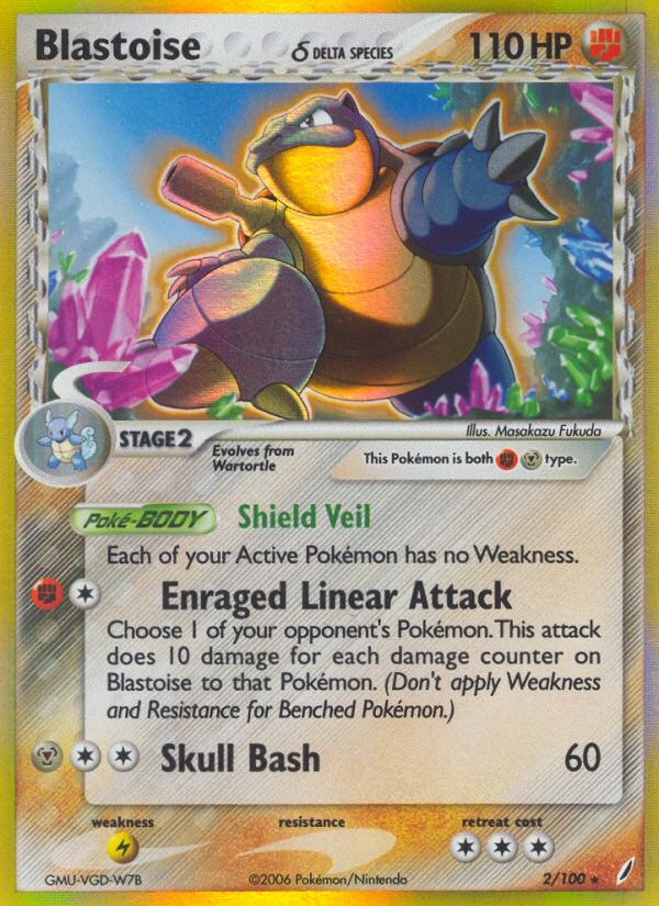 2006 Pokémon Crystal Guardians 2006 Pokémon Crystal Guardians #2 trading card