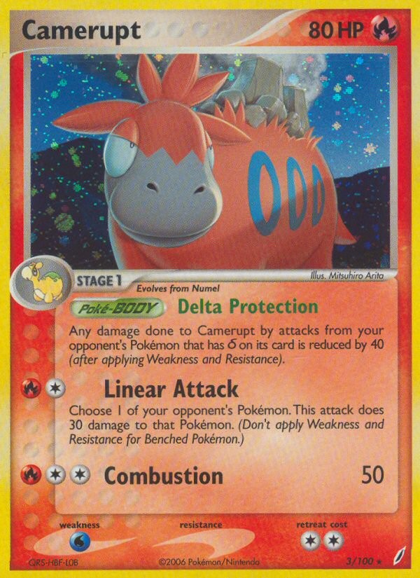 2006 Pokémon Crystal Guardians 2006 Pokémon Crystal Guardians #3 trading card