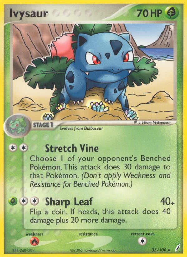 2006 Pokémon Crystal Guardians 2006 Pokémon Crystal Guardians #35 trading card