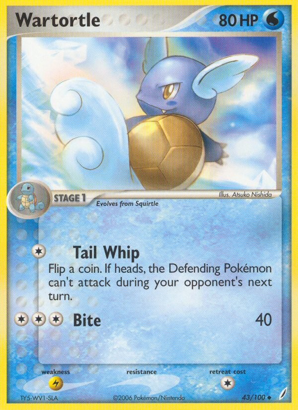 2006 Pokémon Crystal Guardians 2006 Pokémon Crystal Guardians #43 trading card