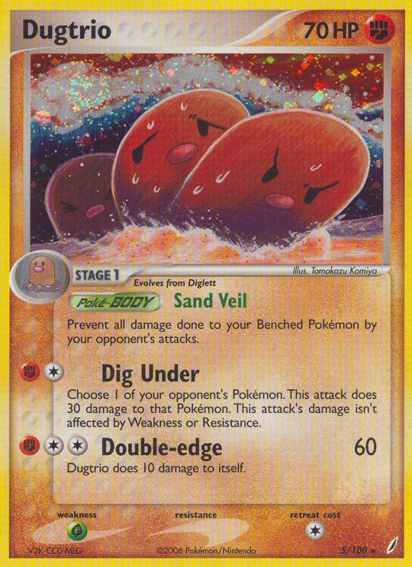 2006 Pokémon Crystal Guardians 2006 Pokémon Crystal Guardians #5 trading card