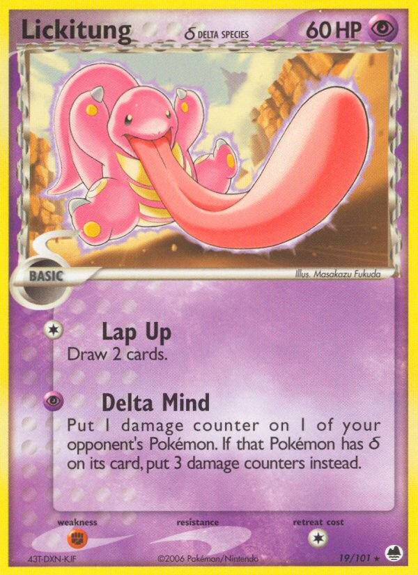2006 Pokémon Dragon Frontiers 2006 Pokémon Dragon Frontiers #19 trading card