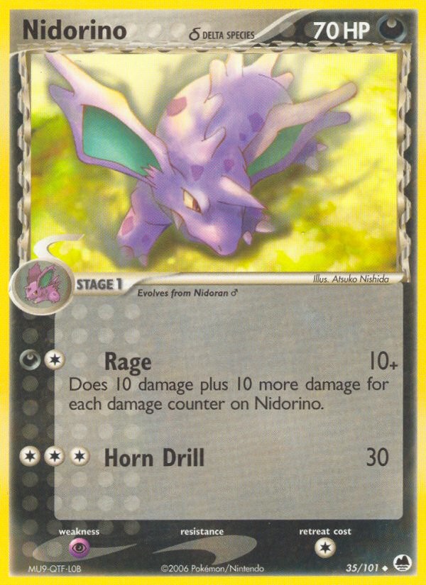 2006 Pokémon Dragon Frontiers 2006 Pokémon Dragon Frontiers #35 trading card