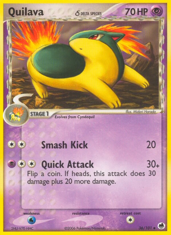 2006 Pokémon Dragon Frontiers 2006 Pokémon Dragon Frontiers #36 trading card