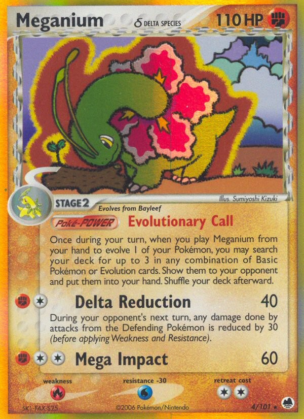2006 Pokémon Dragon Frontiers 2006 Pokémon Dragon Frontiers #4 trading card