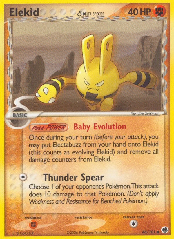 2006 Pokémon Dragon Frontiers 2006 Pokémon Dragon Frontiers #48 trading card