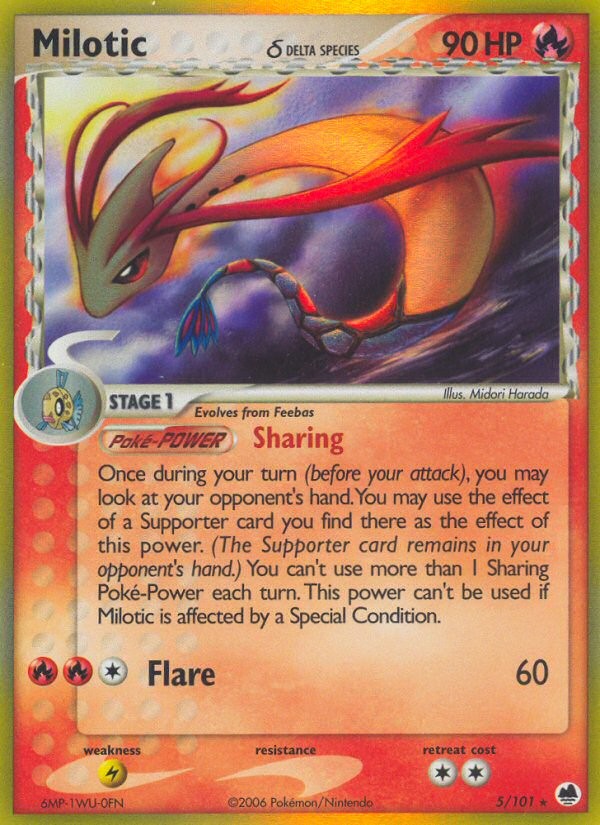 2006 Pokémon Dragon Frontiers 2006 Pokémon Dragon Frontiers #5 trading card