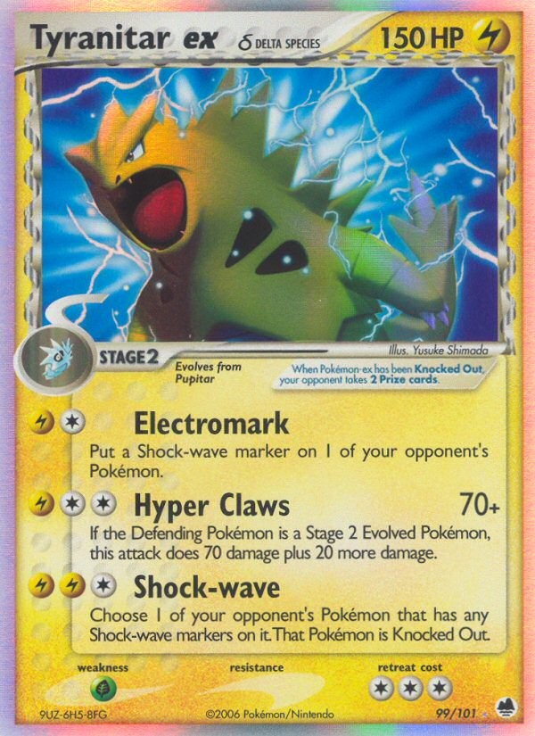 Tyranitar ex δ - Image 1