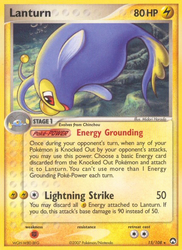 2007 Pokémon Power Keepers 2007 Pokémon Power Keepers #15 trading card