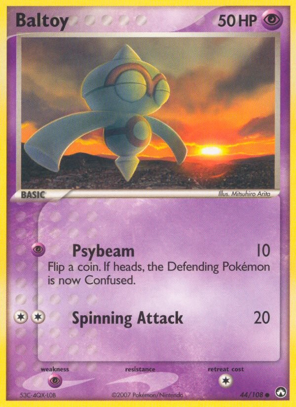 2007 Pokémon Power Keepers 2007 Pokémon Power Keepers #44 trading card