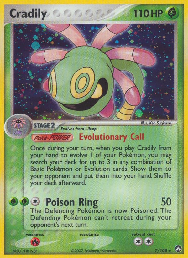 2007 Pokémon Power Keepers 2007 Pokémon Power Keepers #7 trading card