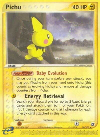 2003 Pokémon Sandstorm 2003 Pokémon Sandstorm #20 trading card