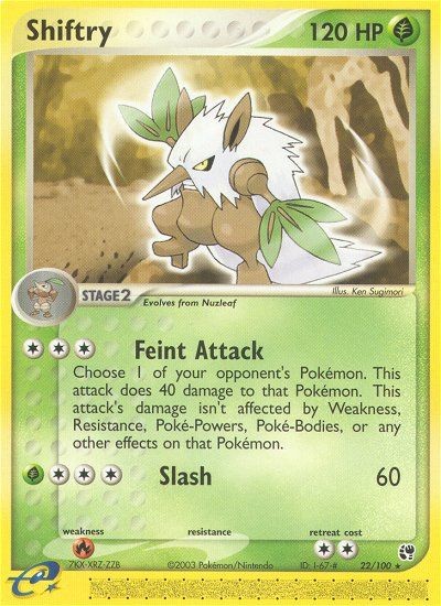 2003 Pokémon Sandstorm 2003 Pokémon Sandstorm #22 trading card
