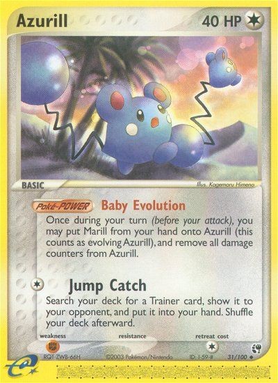 2003 Pokémon Sandstorm 2003 Pokémon Sandstorm #31 trading card