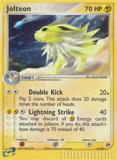 2003 Pokémon Sandstorm 2003 Pokémon Sandstorm #6 trading card