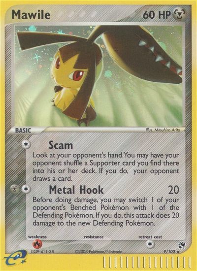 2003 Pokémon Sandstorm 2003 Pokémon Sandstorm #9 trading card